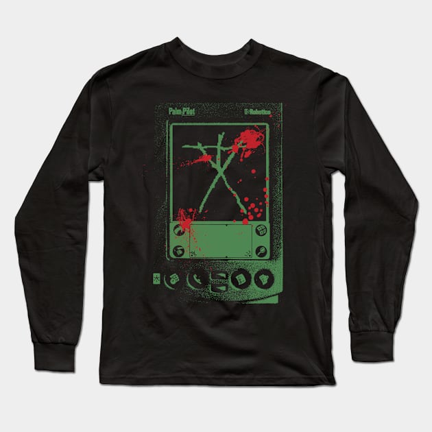 Palm Pilot Long Sleeve T-Shirt by haunteddata